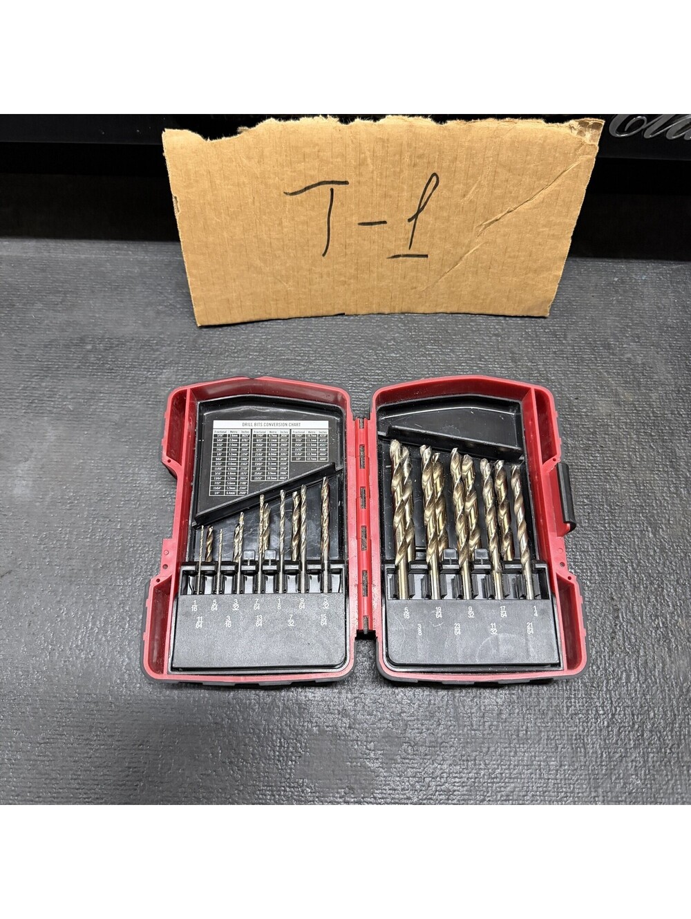 Mac Tools 6321DSB 21-Pc Cobalt Drill Bit Set T-1